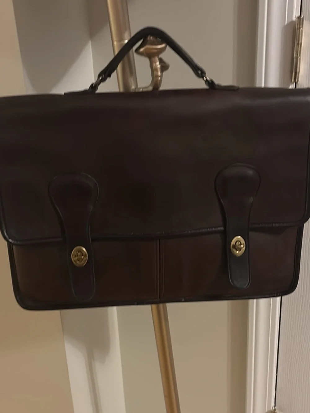 Authentic coach BRIEF bag